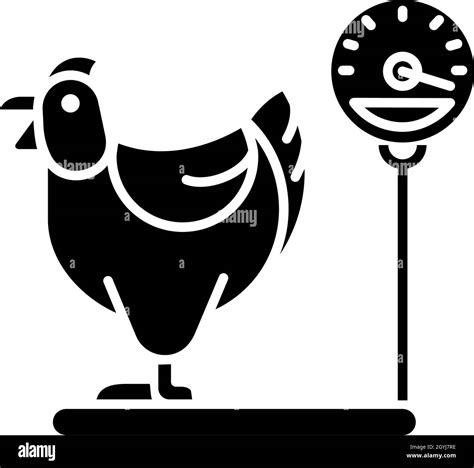 Jersey Giant Hen Black Glyph Icon Stock Vector Image Art Alamy