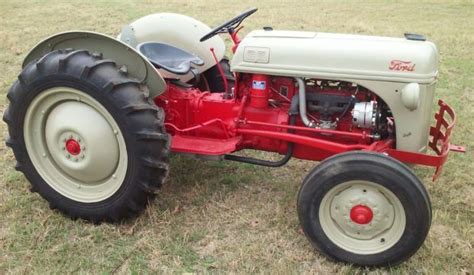 No Reserve Flathead V8 Powered 1952 Ford 8n Tractor For 45 Off