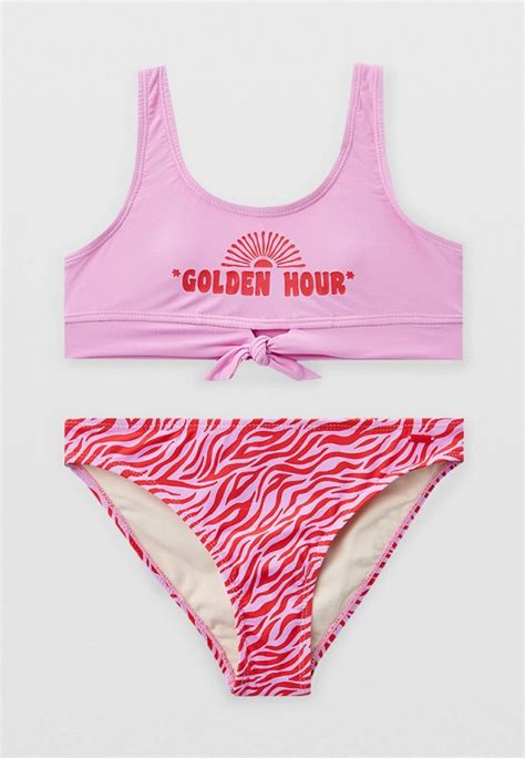 Купальник Protest PRTNAOM JR bikini цвет красный MP002XG037E7