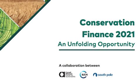 reports conservation finance