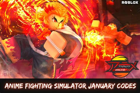 Roblox Anime Fighting Simulator Codes January 2023