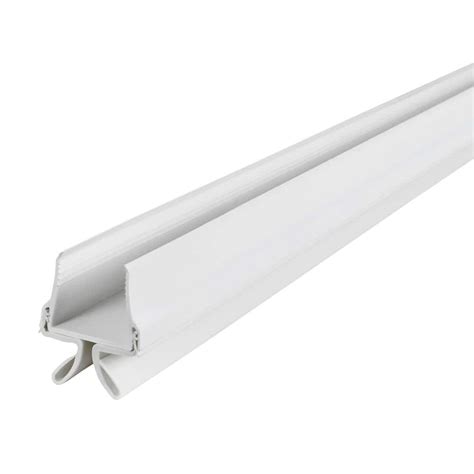 M D Building Products 32 In White Vinyl And Rubber Cinch Slide On Interior Light And Sound Under