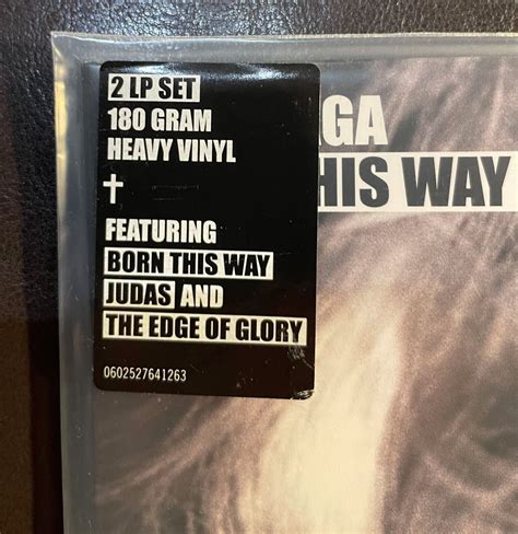 Lady Gaga Born This Way 2 X Vinyl Lp Dlp Gatefold Ebay