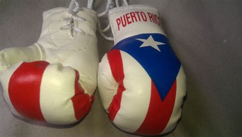 Puerto Rico Flag Mini Boxing Gloves Novelties Souvenir Cars Etsy