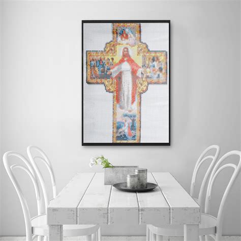 D Diamond Painting Christ Religious Theme Cross Stitch Kit Diy