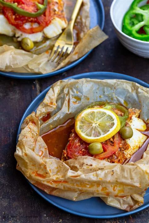 Baked Fish En Papillote Mediterranean Style Tutorial The