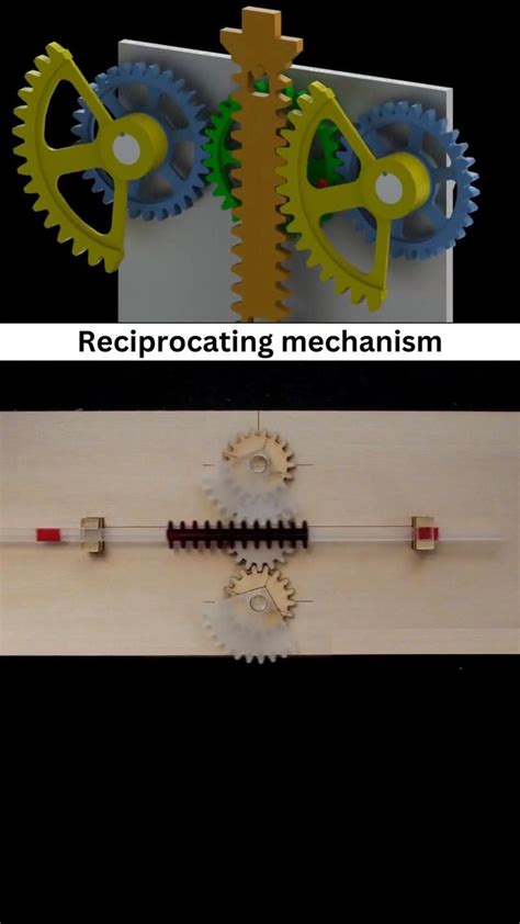 Reciprocating motion ในปี 2024 | งานไม้, ไอเดียวาดรูป, สิ่งประดิษฐ์