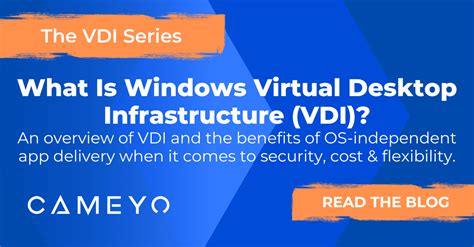 What Is Windows Virtual Desktop Infrastructure Vdi Cameyo