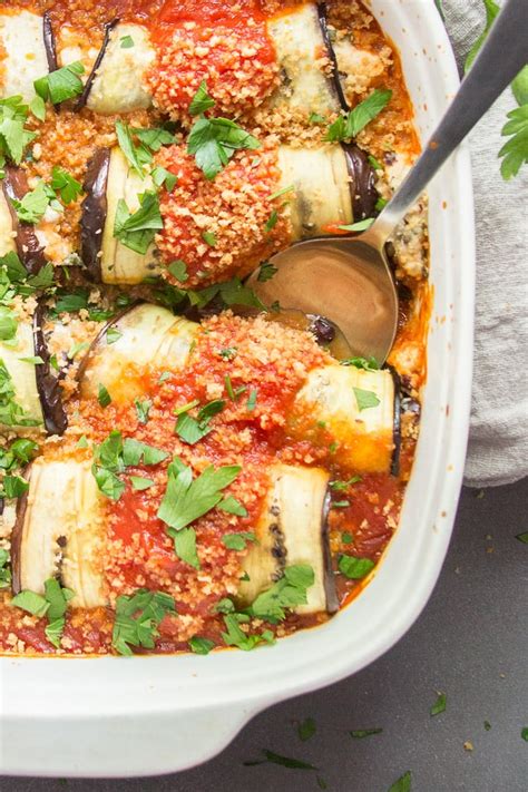 Vegan Eggplant Involtini Recipe Besto Blog