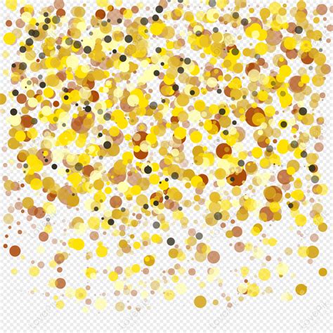 Gold Particle Particles Granule Hand Painting Png White Transparent