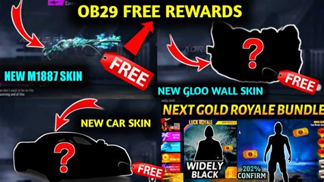 Ob29 Free Rewards Ob29 Update Free Fire Free Fire New Event Ob29