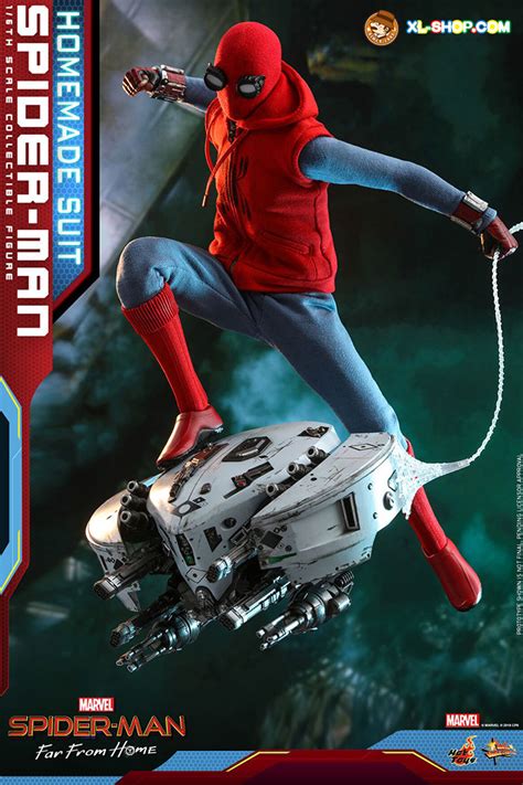 Hot Toys MMS Spider Man Far From Home Th Scale Spider Man