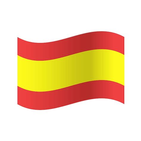 Vector Bandeira Da Espanha Ilustra O Da Bandeira Da Espanha Imagem Da