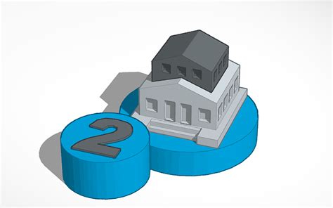 3d Design Town Hall Tinkercad