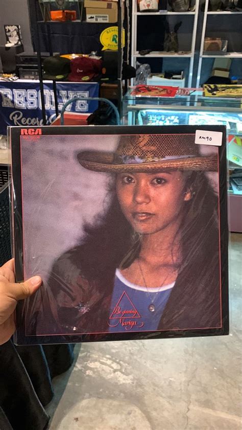 Mariya Takeuchi Beginning Lp Vinyl Piring Hitam City Pop Hobbies