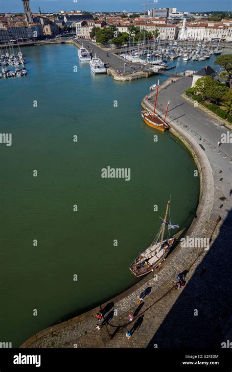 France Charente Maritime La Rochelle The Old Harbour Stock Photo Alamy