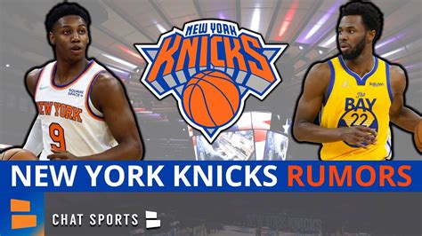 NY Knicks Rumors Q A Ft Andrew Wiggins Obi Toppin RJ Barrett Julius