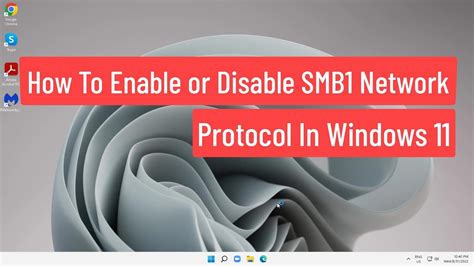 How To Enable Or Disable Smb Network Protocol In Windows Youtube