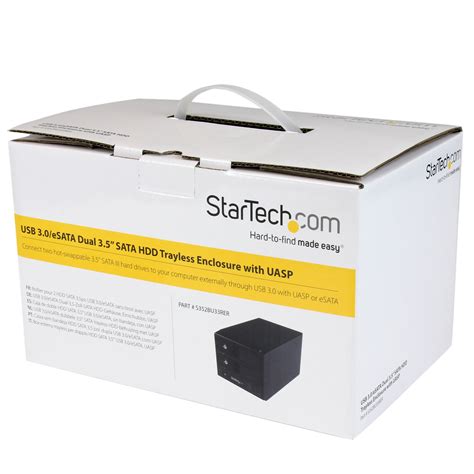 Usb 30esata Dual Bay Trayless 35 Inch Sata Iii Hard