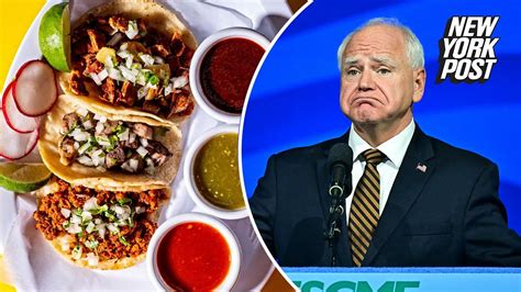 Tim Walz Slammed For White Guy Tacos Joke YouTube