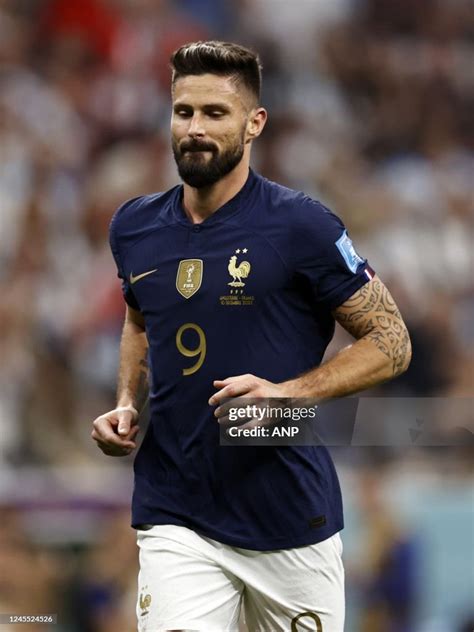 Al Khor Olivier Giroud Of France During The Fifa World Cup Qatar