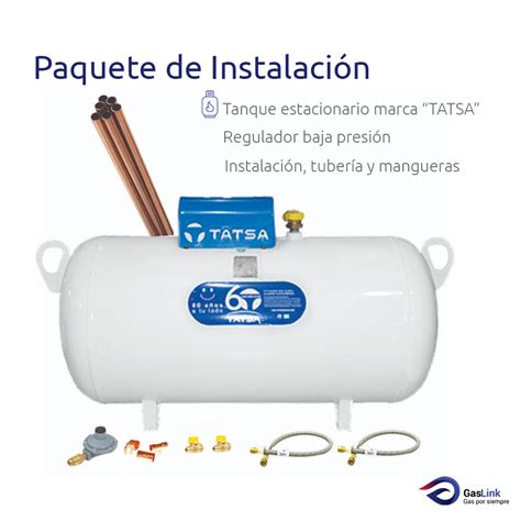 Paquetes De Instalación Tanque Estacionario Gas Lp Gaslink