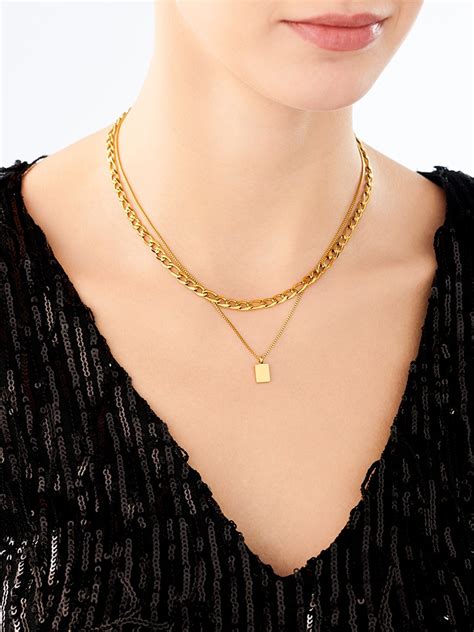 Stainless Steel Necklace Ref No El532 5178 Apart