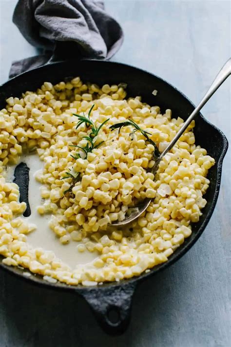 Rosemary Creamed Corn Coley Cooks