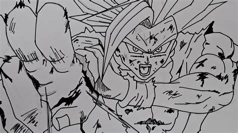 Dibujos De Gohan Bestia Para Colorear Vsun