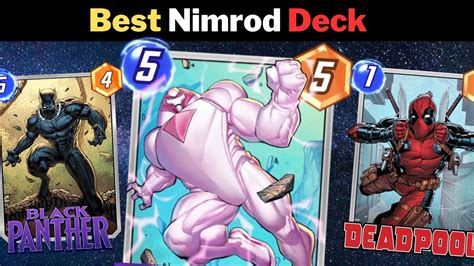 BEST Nimrod Destroy Deck In This META Marvel Snap YouTube