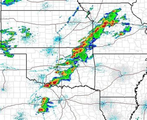 Nws National Mosaic Enhanced Radar Image Full Resolution Loop Using It