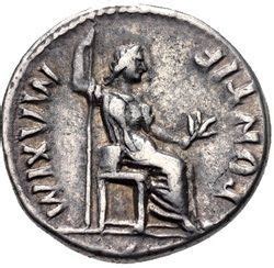 Denarius Augustus Pontif Maxim Roman Empire Bc Ad