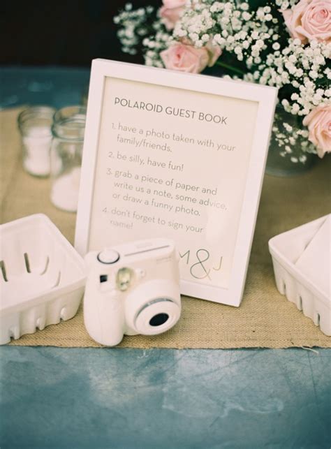 Polaroid Guest Book Idea - Elizabeth Anne Designs: The Wedding Blog