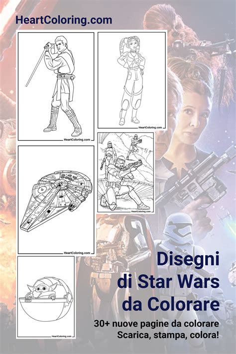 Disegni Da Colorare Di Star Wars Da Stampare Su A4