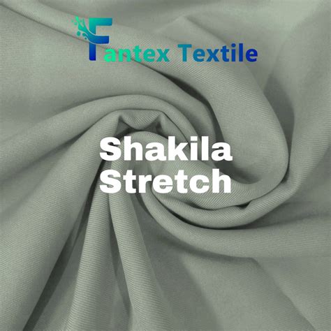 Jual Bahan Kain Shakila Premium Sakila Samira Syakila Twill Stretch