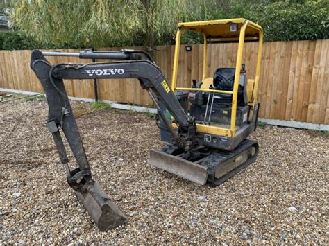 Volvo EC15B Mini Digger Excavator 1 5 Ton With Buckets No Vat For