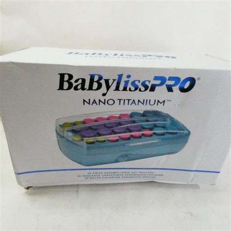 BabylissPRO Nano Titanium Professional Hot Rollers For All Hair Lengths Rio Grande Trade