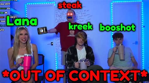 Minutes Of Kreekcraft Lanaslifeee Steak Mrbooshot Out Of Context