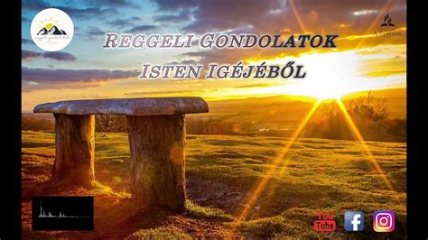 Reggeli Gondolatok 2022 Szeptember 4 YouTube