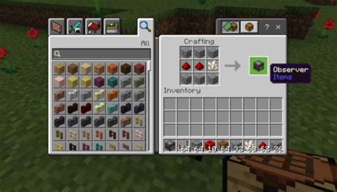 How To Make An Observer In Minecraft