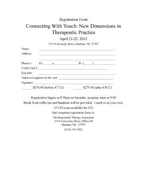 Fillable Online CWT registration form - bbodymapskillsbbcomb Fax Email ...
