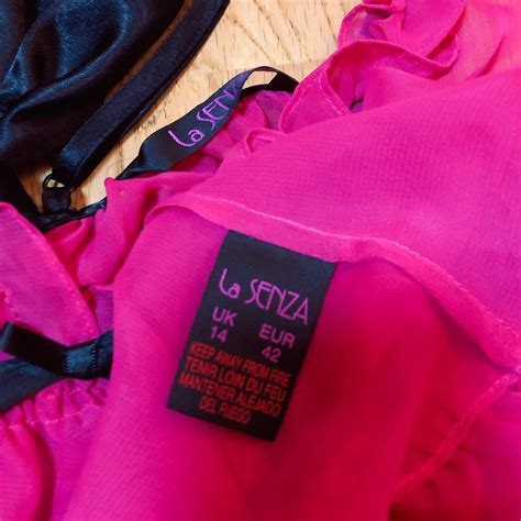 Hot Pink Barbie Core Babydoll Mesh Top Size Marked Depop