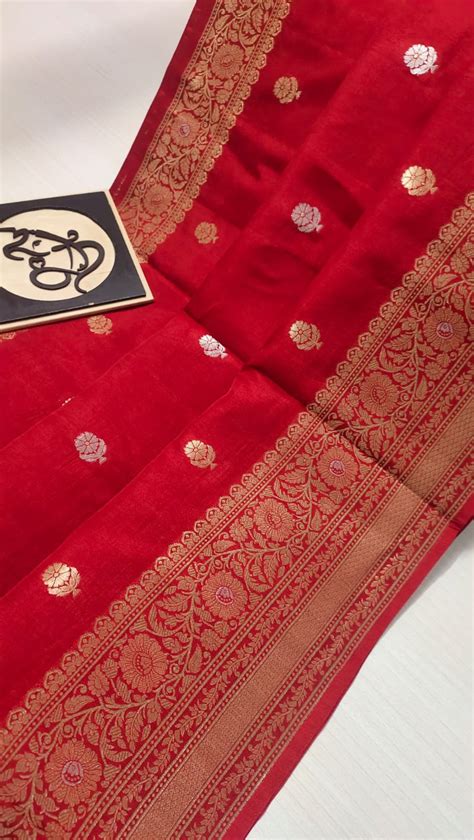 Banarasi Pure Munga Silk Saree Handloom Banarasi Pure Munga Silk Saree