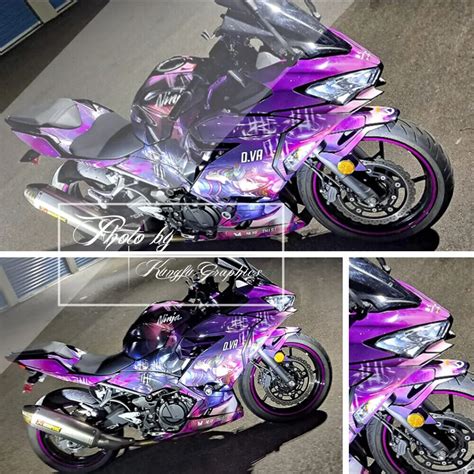 Ninja 400 Anime Wrap Atelier Yuwaciaojp