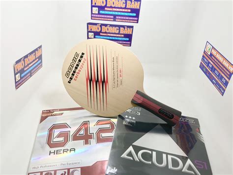 Donic Carbo Speed + Acuda S1 + Hera