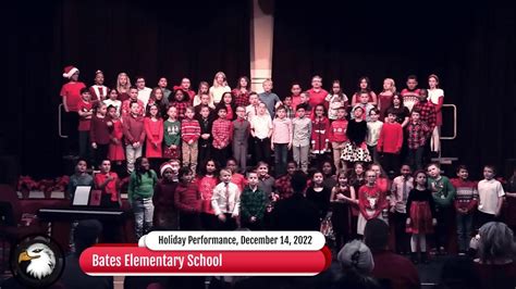 Bates Elementary 3rd Grade Holiday Performance Youtube