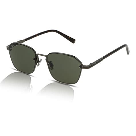 Police Men’s Sunglasses Splf67 Origins Nineties 3 0722 Shiny Dark Havana Green Genuine Style