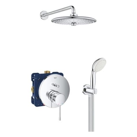 Grohe Essence Zestaw Prysznicowy Podtynkowy Z Deszczownic Mm Chrom