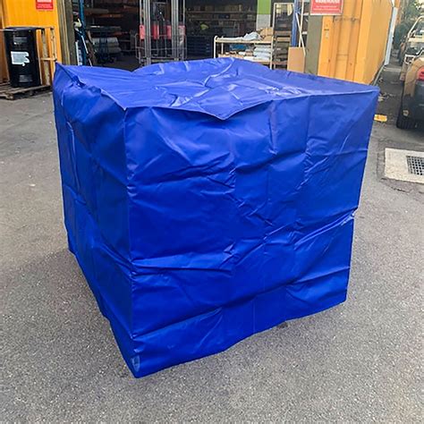 PVC Blue Pallet Cover 550 Gsm Southern Tarps