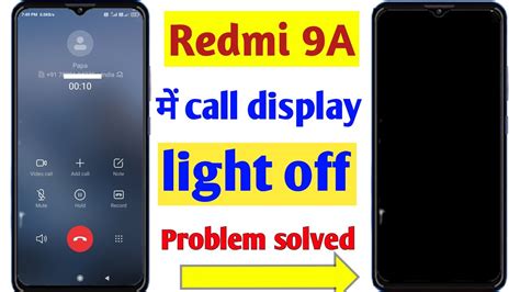 How To Fix Proximity Sensor Problem In Redmi 9a Redmi 9a Call Problem Youtube